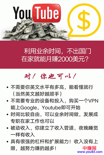 图片[2]-（914期）手把手教你操作youtube日赚70美元（14课视频+文档）无水印-副业项目资源网