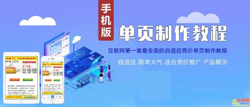 （1027期）单页网站制作，单页优化及推广技术教程（操作项目必备）-副业库