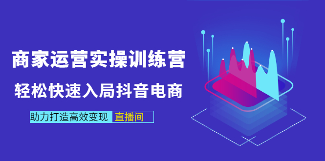 （2998期）商家运营实操训练营，轻松快速入局抖音电商，助力打造高效变现直播间-副业项目资源网