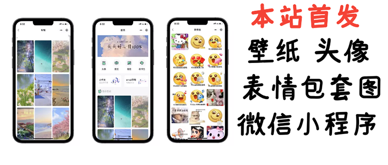 （2814期）小白0基础搭建微信壁纸头像表情包小程序：一单赚几百【含源码+视频教程】-副业项目资源网