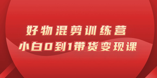 （2598期）万三好物混剪训练营：小白0到1带货变现课-副业项目资源网