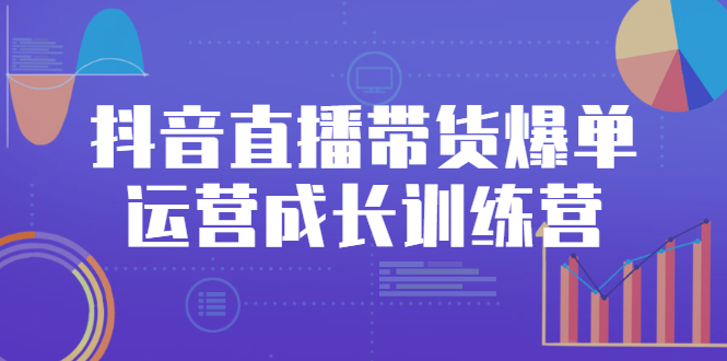 （2559期）抖音直播带货爆单运营成长训练营，手把手教你玩转直播带货-副业项目资源网