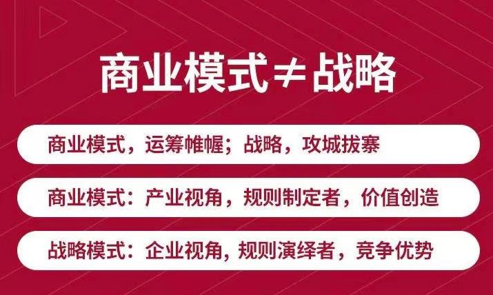 （3236期）《新商业模式与利润增长》好的商业模式让你持续赚钱  实战+落地+系统课程-副业项目资源网