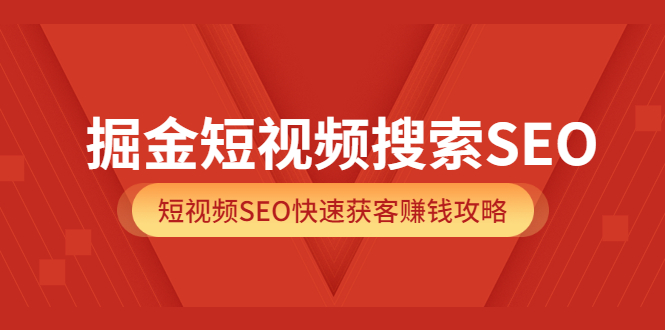 （3513期）掘金短视频搜索SEO，短视频SEO快速获客赚钱攻略-副业项目资源网