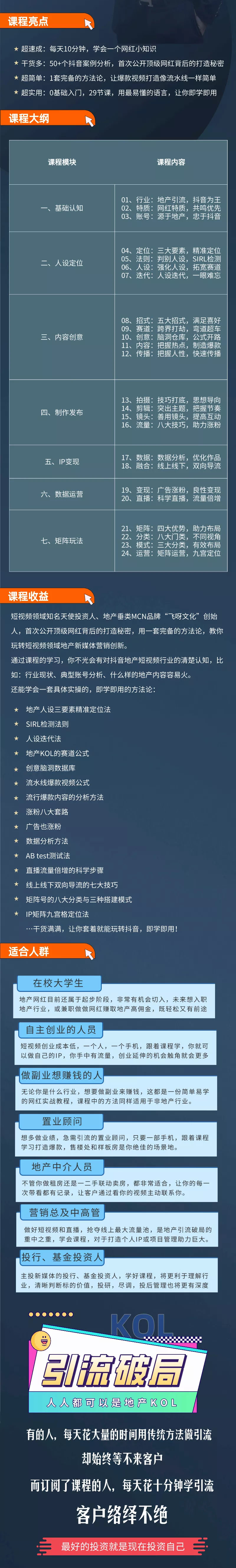 图片[2]-（3065期）地产网红打造24式，教你0门槛玩转地产短视频，轻松做年入百万的地产网红-副业项目资源网