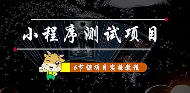 （4226期）小程序测试项目 从星图 搞笑 网易云 实拍 单品爆破 抖音抖推猫小程序变现-副业项目资源网