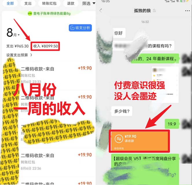 图片[2]-（6765期）靠英语四级，一天1000+不懂英语也能做，小白保姆式教学 (附:1800G资料）-副业项目资源网