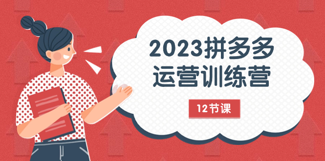 （7805期）2023拼多多运营训练营：流量底层逻辑，免费+付费流量玩法（12节课）-副业项目资源网