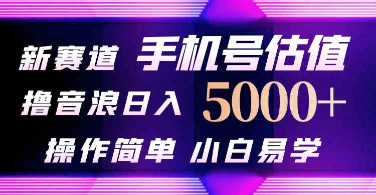 （10154期）抖音不出境直播【手机号估值】最新撸音浪，日入5000+，简单易学，适合…-副业项目资源网