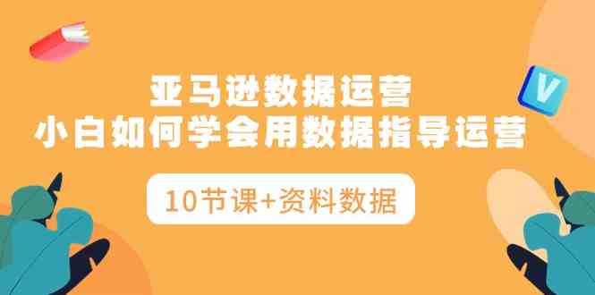 （10158期）亚马逊数据运营，小白如何学会用数据指导运营（10节课+资料数据）-副业项目资源网