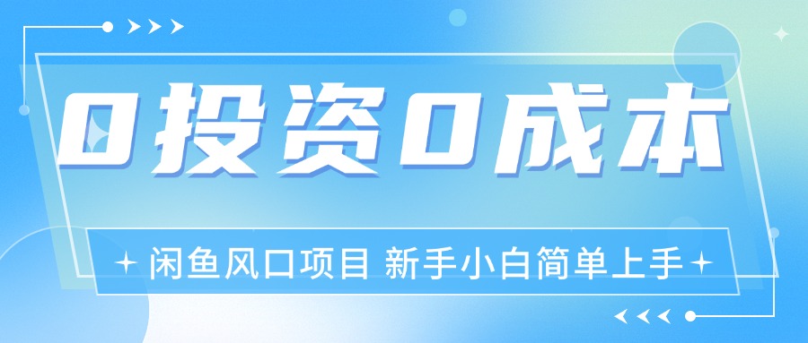 （11614期）最新风口项目闲鱼空调3.0玩法，月入过万，真正的0成本0投资项目-副业项目资源网