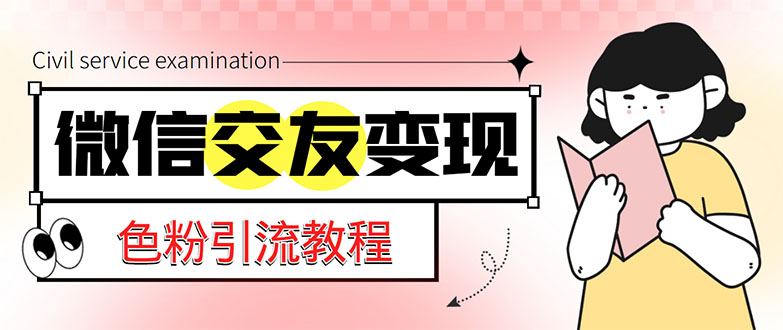 （5273期）微信交友变现项目，吸引全网LSP男粉精准变现，小白也能轻松上手，日入500+-副业库