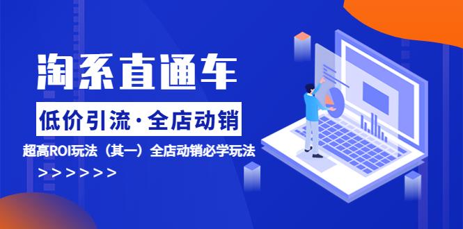 （5954期）淘系直通车《低价·引流 全店·动销》超高ROI玩法（其一）全店动销必学玩法-副业库