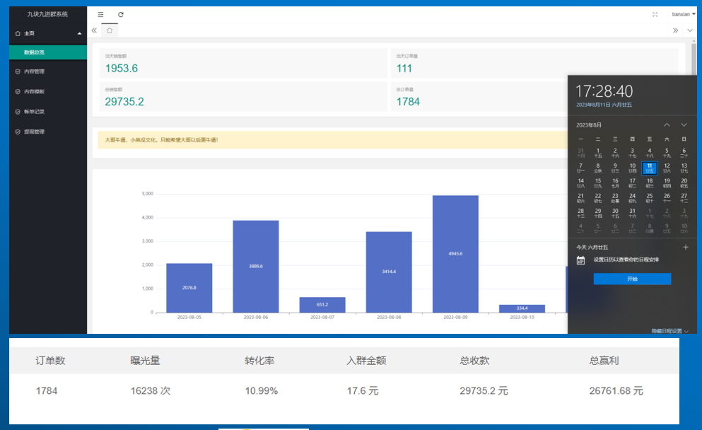 图片[2]-（6933期）男粉3.0，无脑操作，日入1000+全自动变现（掘金系统+教程+素材+软件）-副业库