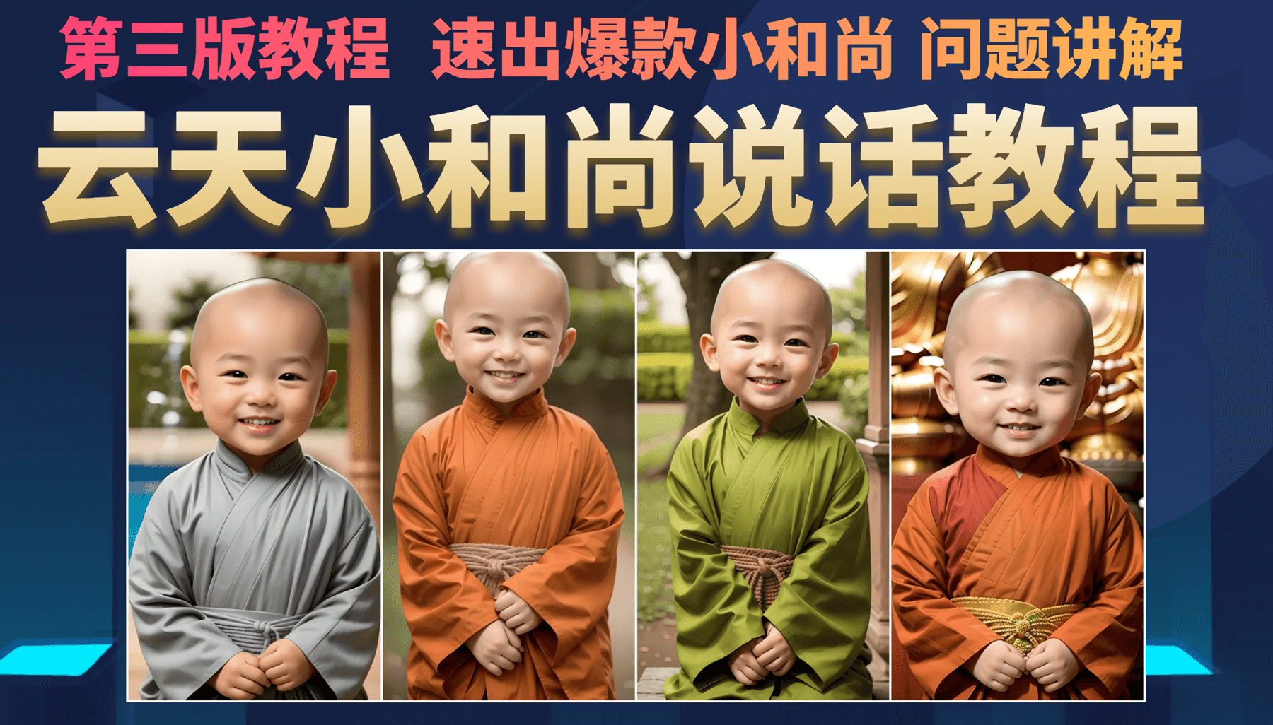 （6977期）小和尚会说话，7天万粉（第3版教程）-副业库