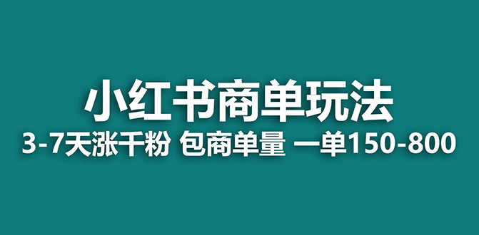 （7099期）2023最强蓝海项目，小红书商单项目，没有之一！-副业库