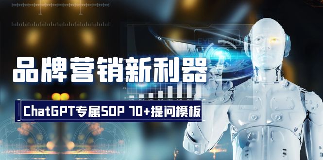 （8403期）品牌营销新利器：ChatGPT专属SOP，70+提问模板-副业库