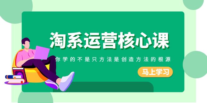 （8392期）淘系-运营核心课，你学的不是只方法是创造方法的根源（190节课）-副业库