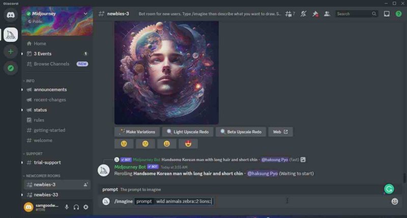 (8983期)Midjourney AI人工智能艺术图片从入门到高级创作教程-33节课-中英字幕-副业库