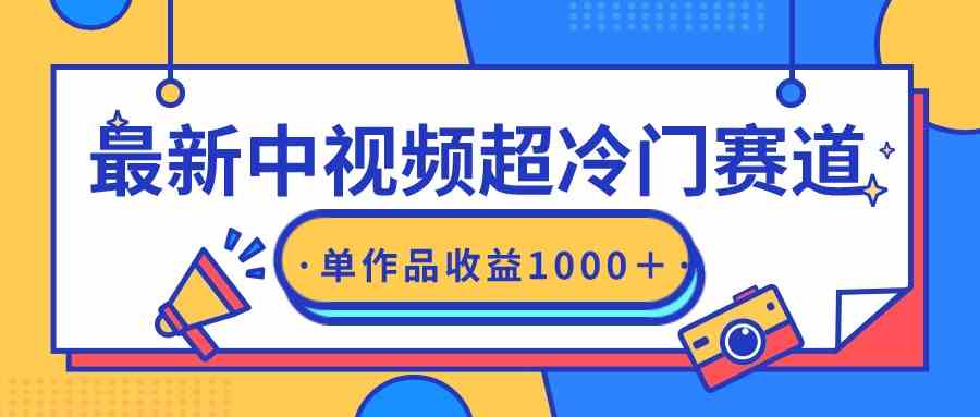 （9275期）最新中视频超冷门赛道，轻松过原创，单条视频收益1000＋-副业库