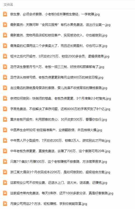 图片[5]-（9607期）真实有效391套商业模式，年入几十到几百万案例解析（电子书+视频+图文）-副业库