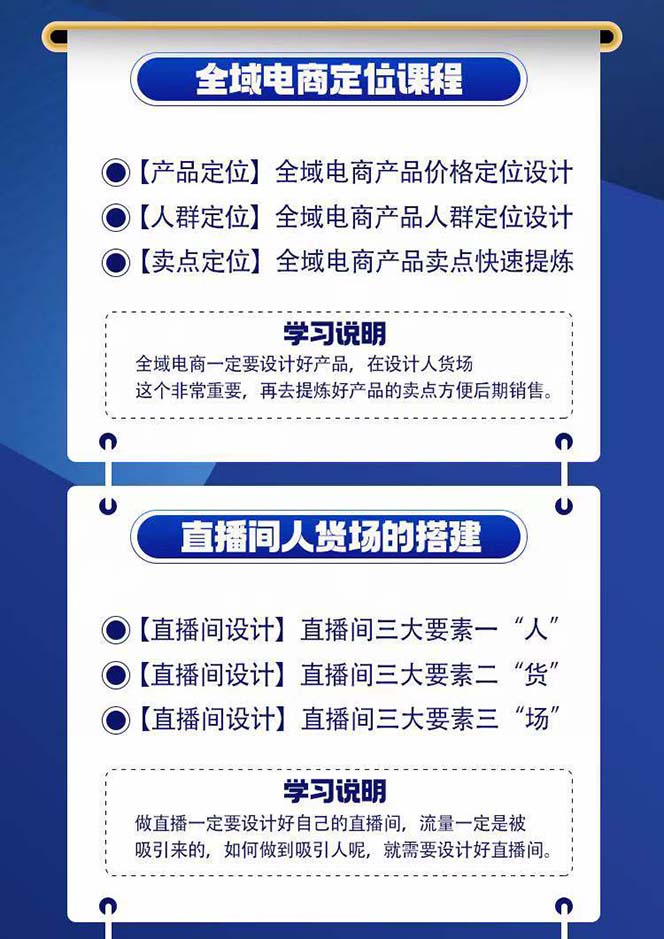 图片[3]-（11057期）全域电商-粗暴玩法课：10亿销售经验干货分享！定位/免费起号/千川投流-副业库