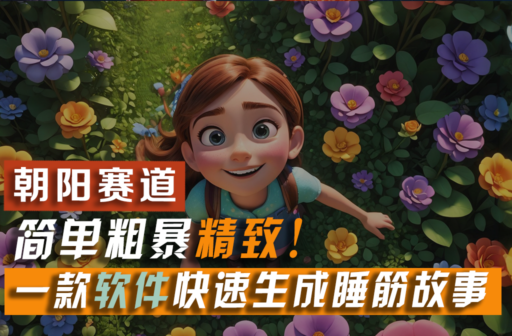 （11405期）利用一款软件5分钟一条爆款睡筋故事，简单粗暴精致！小白月入2w+-副业库