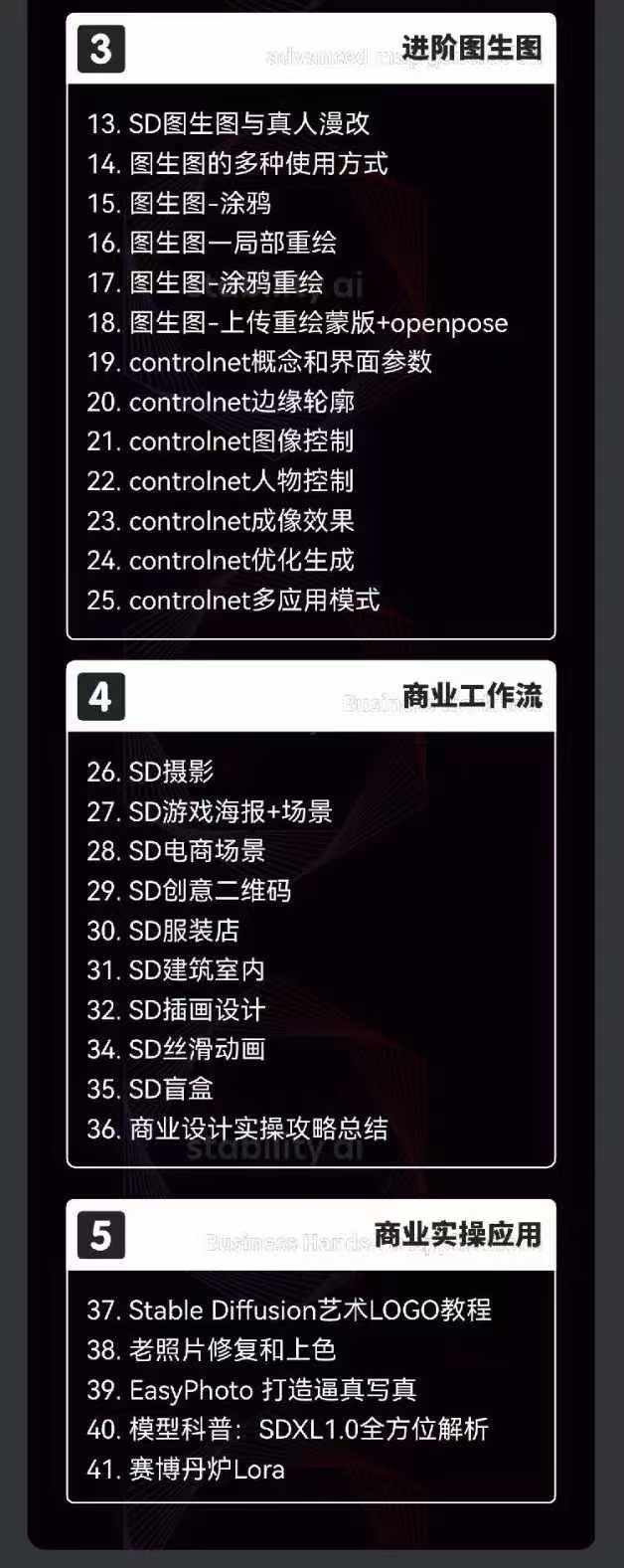 图片[5]-（11718期）2024-AIGC人工智能零基础到进阶，GPT+MJ+SD商业技术落地（78节）-副业库