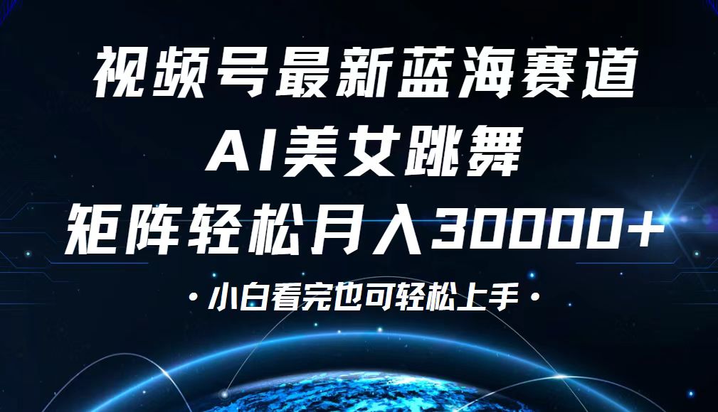 （12594期）视频号最新蓝海赛道，小白也能轻松月入30000+-副业库