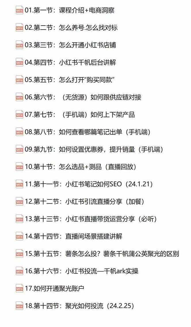 图片[2]-（12133期）小红书快速赚钱电商特训营：用简单方式通过小红书快速变现！-副业库