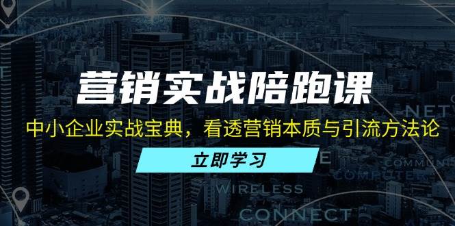 （13146期）营销实战陪跑课：中小企业实战宝典，看透营销本质与引流方法论-副业库