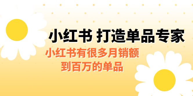某公众号付费文章《小红书 打造单品专家》小红书有很多月销额到百万的单品-副业库