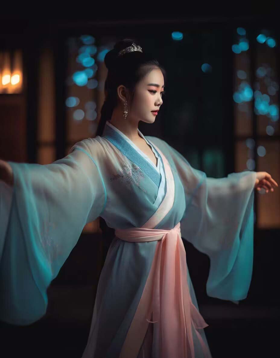 图片[10]-Midjourney关键词-AI生成中国风古装汉服美女人像提示关键词-副业库