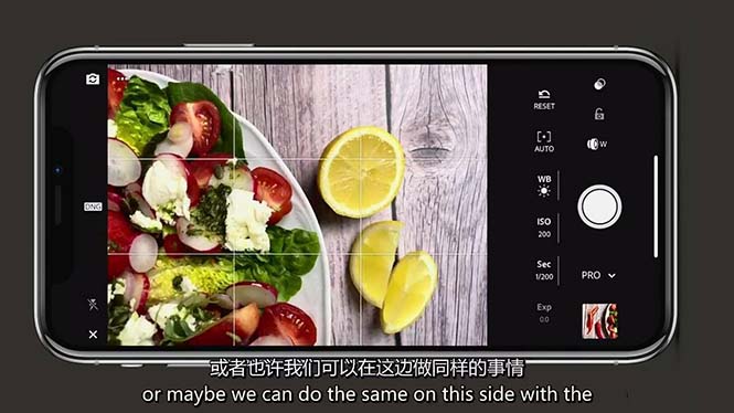 iPhone 美食摄影-掌握美食摄影造型-构图和编辑艺术-21节课-中英字幕-副业库