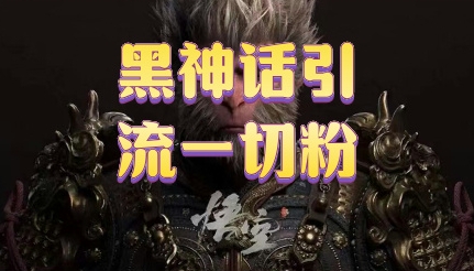 黑神话悟空五分钟打造爆款私域引流视频-副业库