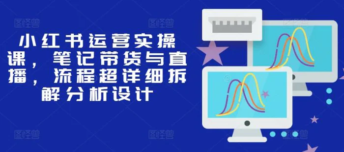 小红书运营实操课，笔记带货与直播，流程超详细拆解分析设计-副业库