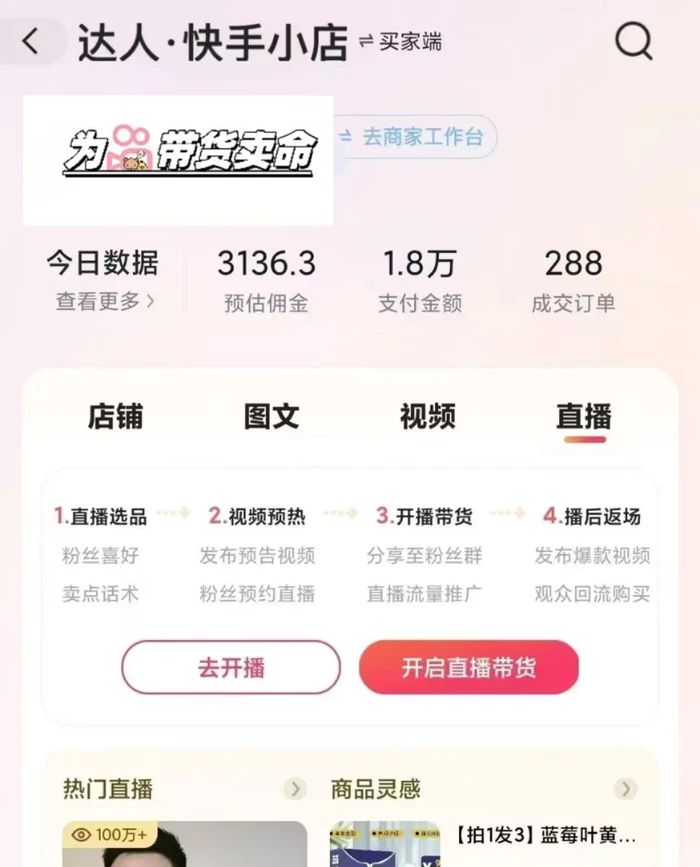 图片[3]-外面卖999元快手AI自动剪辑带货，简单直接粗暴-副业库