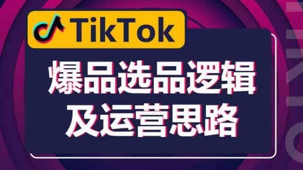 TikTok爆品选品逻辑及运营思路：解决网络环境快速入门TikTok-副业库