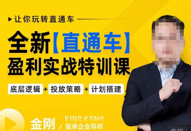玺承·全新直通车盈利实战特训课，从​底层逻辑详细拆解，从底层，策略到搭建，让你玩转直通车-副业库
