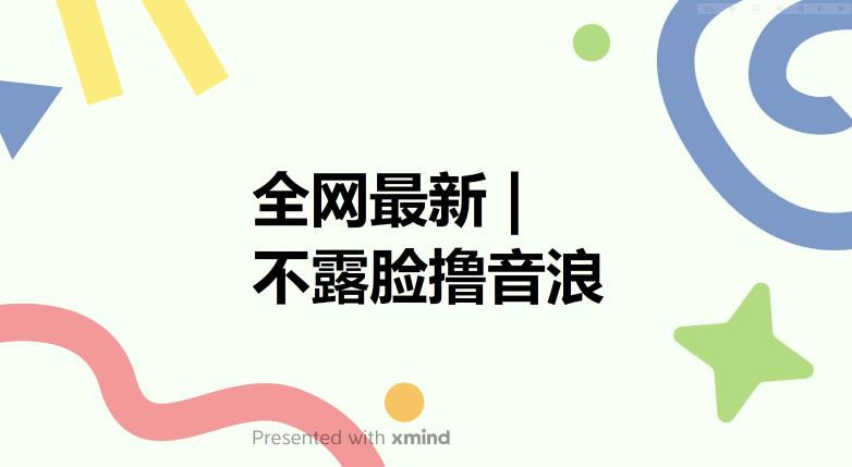 全网最新不露脸撸音浪，跑通自动化成交闭环，实现出单+收徒收益最大化【揭秘】-副业库