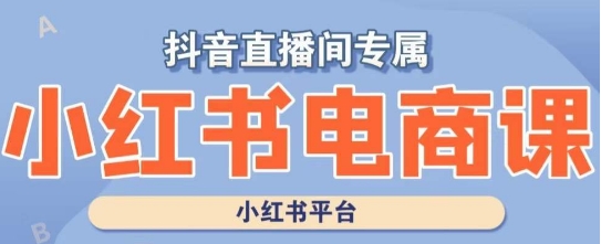 小红书电商高级运营课程，实操教学+案例分析-副业库