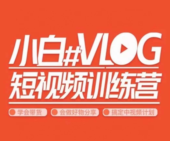 小呆说视–小白VLOG短视频训练营，学会带货、好物、直播、中视频-副业库