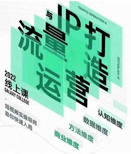 大蓝流量运营&个人ip打造课，短视频带货/爆款文案/流量运营/直播入门/镜头变现/流量商业-副业库