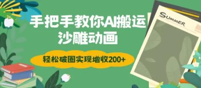 手把手教你用AI搬运沙雕动画轻松破圈实现增收2张-副业库