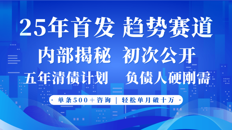 2025年首次公开，真正的事业型赛道，客咨不断，单月轻松破十-副业库