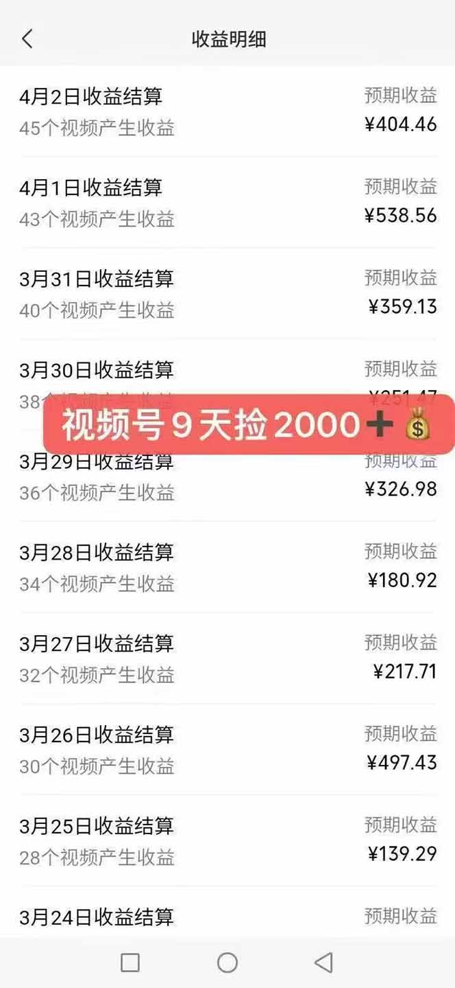 图片[6]-（14425期）全新托管躺赚项目，微信视频号公众号托管代运营，每天五分钟，收益大几百-副业库