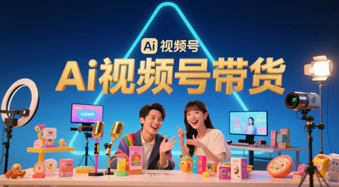 风口已至！AI视频号带货轻松月入过1W，99%的普通人却卡在内容制作门槛-副业库