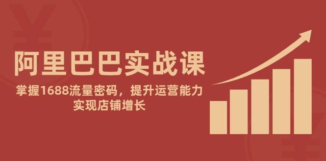阿里巴巴实战课：掌握1688流量密码，提升运营能力，实现店铺增长-副业库