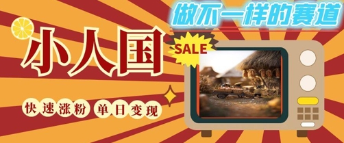DeepSeek+绘图+视频制作小人国微观视频，小白轻轻松松上手，条条爆款，条条变现，单日就能收益-副业库