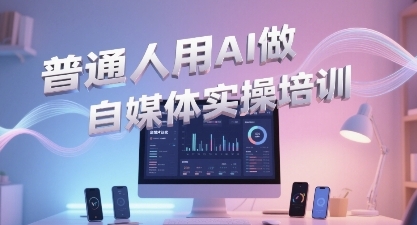 普通一个人用AI做自媒体，助你轻松开启AI自媒体创作之路-副业库